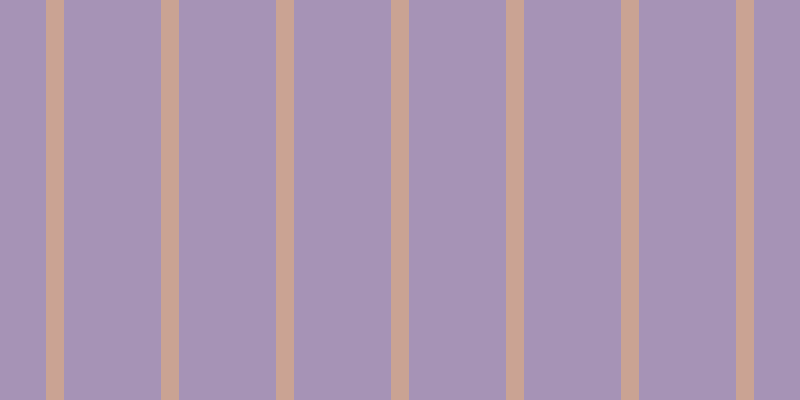 #4e286f (50%), #caa393 vertical lines, eighteen pixels wide, ninety-seven pixels apart