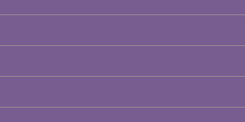 #4e286f (75%), #dbd393 horizontal lines, one pixels wide, one hundred pixels apart