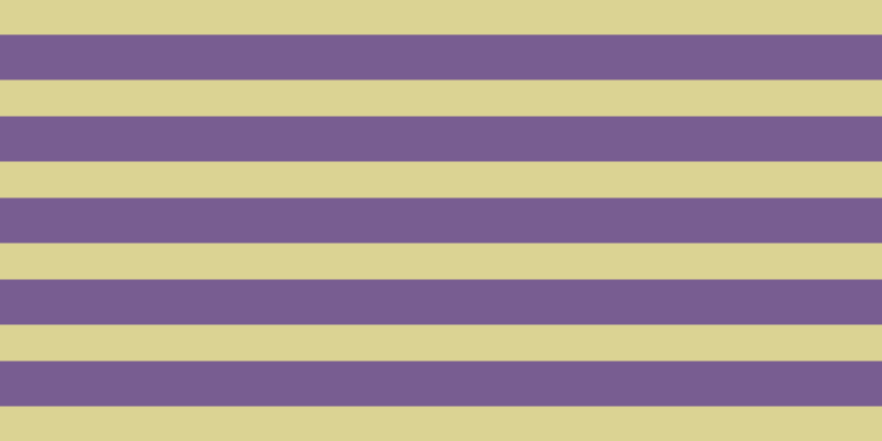 #4e286f (75%), #dbd393 horizontal lines, thirty-three pixels wide, forty-one pixels apart