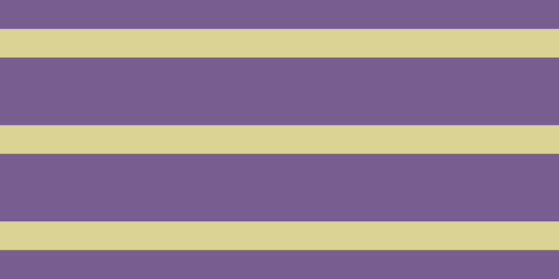 #4e286f (75%), #dbd393 horizontal lines, forty-one pixels wide, ninety-seven pixels apart