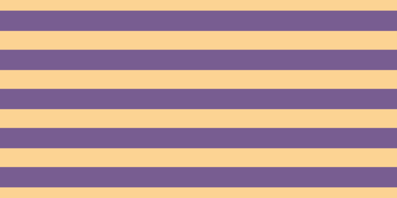 #4e286f (75%), #fcd393 horizontal lines, thirty-eight pixels wide, forty-one pixels apart