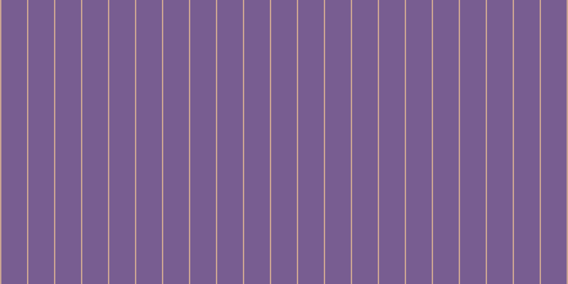 #4e286f (75%), #caa393 vertical lines, two pixels wide, thirty-six pixels apart