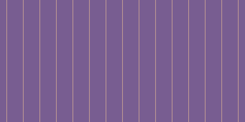 #4e286f (75%), #caa393 vertical lines, two pixels wide, fifty-two pixels apart