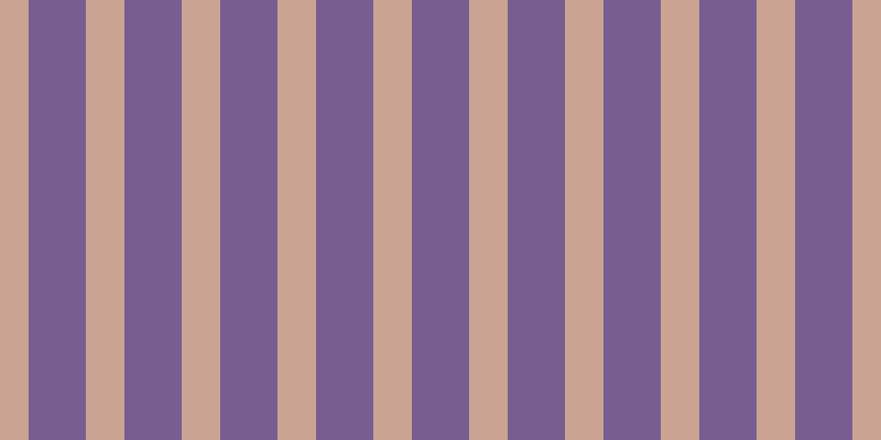 #4e286f (75%), #caa393 vertical lines, thirty-five pixels wide, fifty-two pixels apart