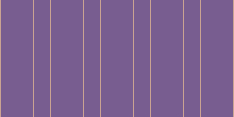 #4e286f (75%), #caa393 vertical lines, two pixels wide, fifty-five pixels apart