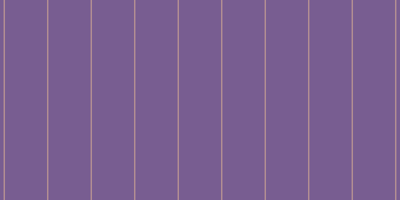 #4e286f (75%), #caa393 vertical lines, two pixels wide, eighty-five pixels apart