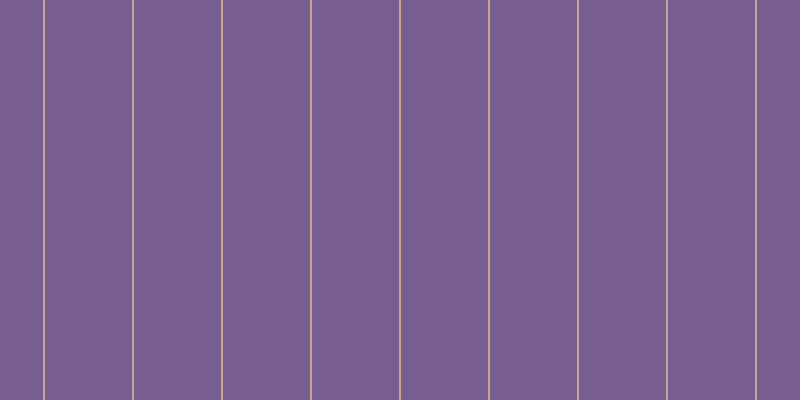 #4e286f (75%), #caa393 vertical lines, two pixels wide, eighty-seven pixels apart
