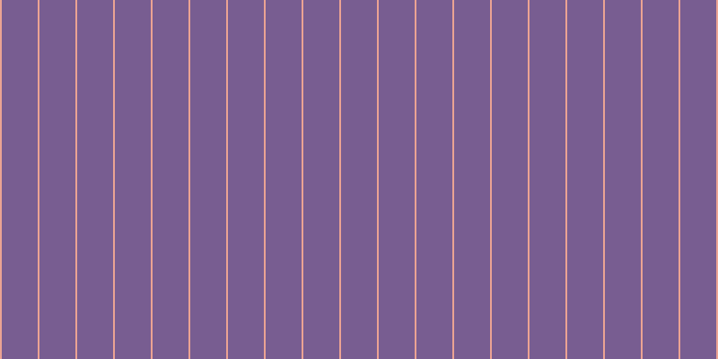 #4e286f (75%), #eba393 vertical lines, two pixels wide, forty pixels apart