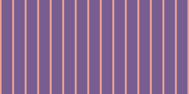 #4e286f (75%), #eba393 vertical lines, eight pixels wide, forty-five pixels apart