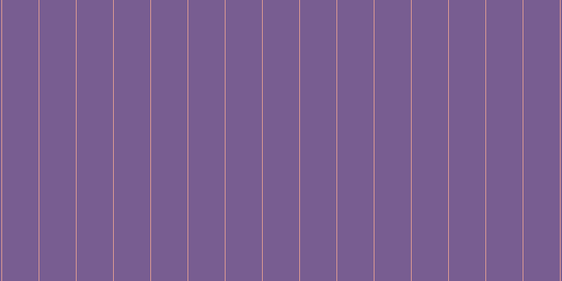 #4e286f (75%), #eba393 vertical lines, one pixels wide, fifty-two pixels apart