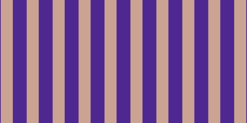 #4e2890, #caa393 vertical lines, thirty-nine pixels wide, forty-five pixels apart