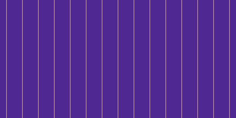 #4e2890, #caa393 vertical lines, two pixels wide, fifty-two pixels apart