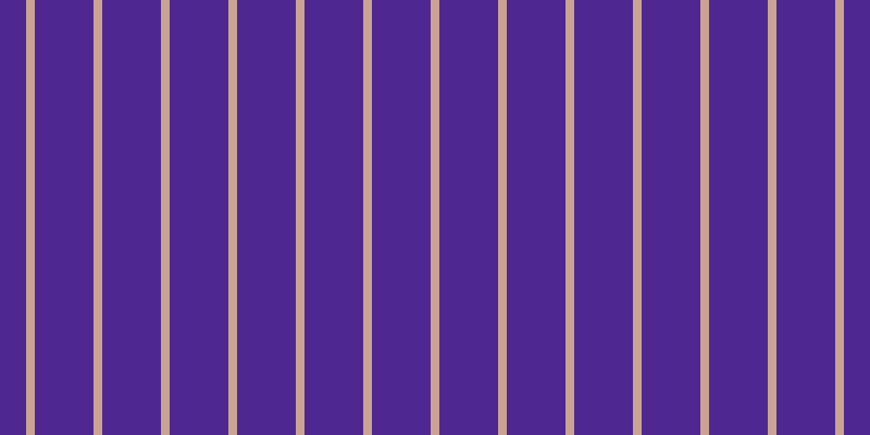 #4e2890, #caa393 vertical lines, eight pixels wide, fifty-four pixels apart