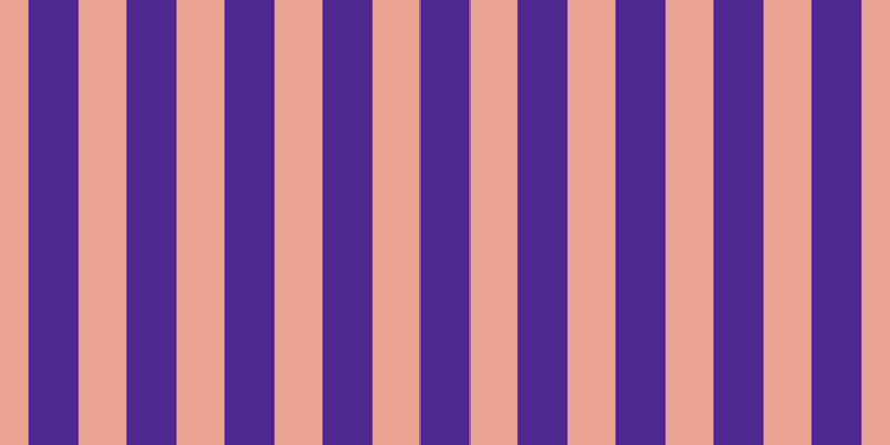 #4e2890, #eba393 vertical lines, forty-three pixels wide, forty-five pixels apart