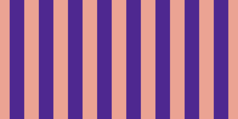 #4e2890, #eba393 vertical lines, forty-nine pixels wide, forty-nine pixels apart