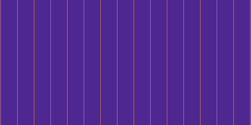 #4e2890, #eba393 vertical lines, one pixels wide, fifty-two pixels apart