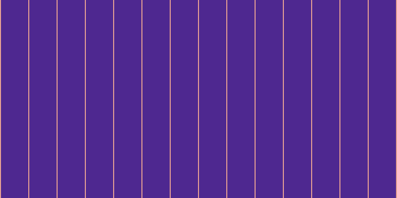 #4e2890, #eba393 vertical lines, two pixels wide, fifty-five pixels apart