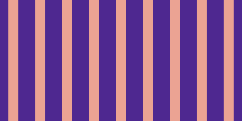 #4e2890, #eba393 vertical lines, thirty-three pixels wide, fifty-six pixels apart