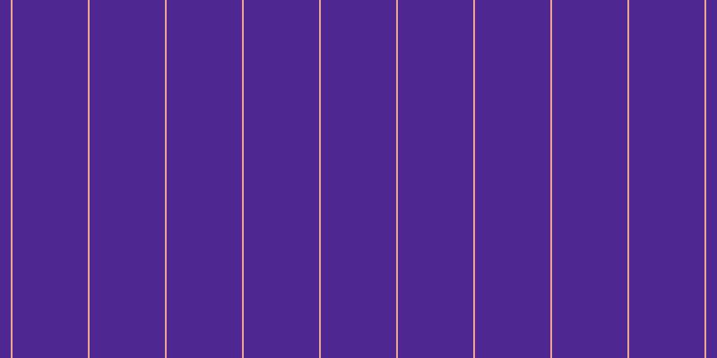 #4e2890, #eba393 vertical lines, two pixels wide, eighty-four pixels apart