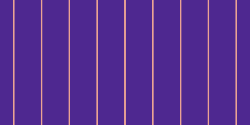 #4e2890, #eba393 vertical lines, five pixels wide, eighty-four pixels apart