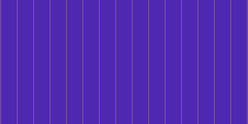 #4e28b1, #caa393 vertical lines, one pixels wide, fifty-two pixels apart