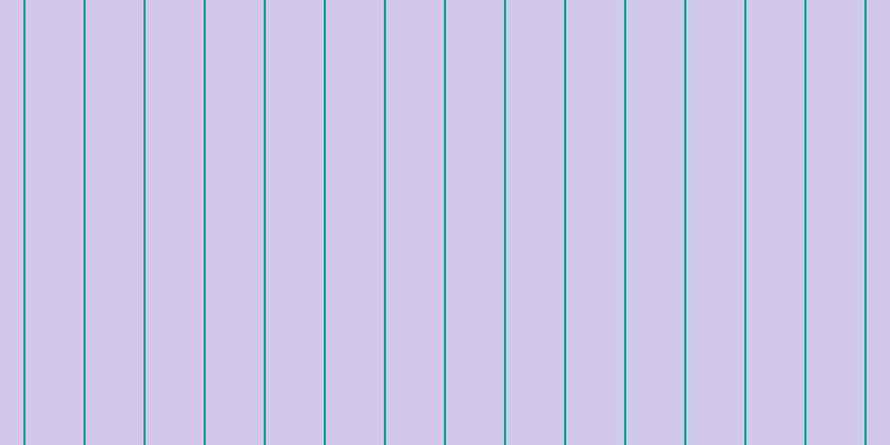 #4e28b1 (25%), #04a393 vertical lines, two pixels wide, fifty-two pixels apart