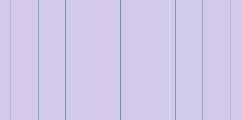 #4e28b1 (25%), #67a393 vertical lines, two pixels wide, eighty-nine pixels apart