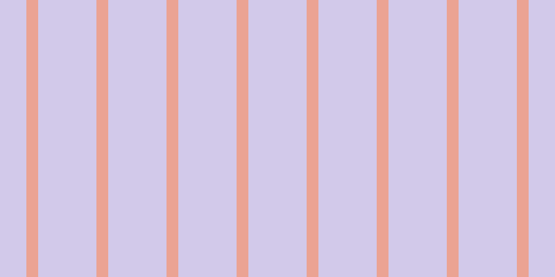 #4e28b1 (25%), #eba393 vertical lines, seventeen pixels wide, eighty-four pixels apart