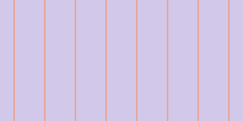 #4e28b1 (25%), #eba393 vertical lines, five pixels wide, ninety-six pixels apart