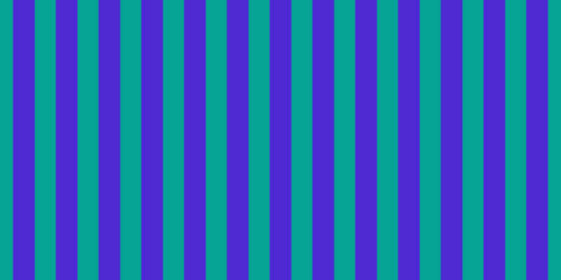 #4e28d2, #04a393 vertical lines, thirty pixels wide, thirty-one pixels apart