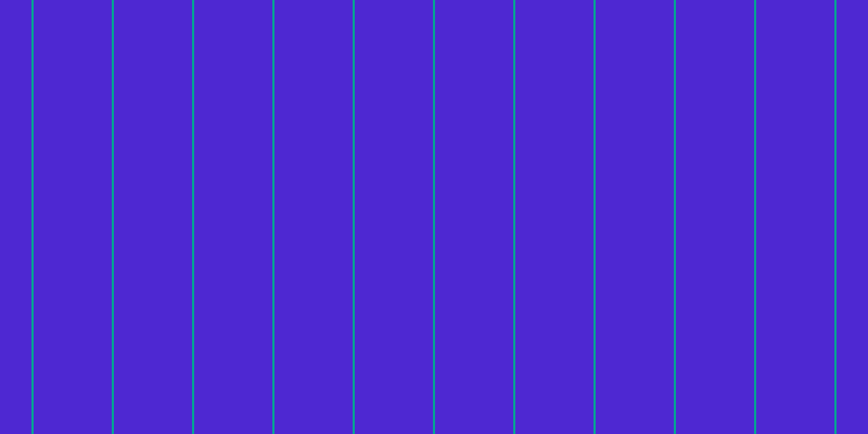 #4e28d2, #04a393 vertical lines, two pixels wide, seventy-two pixels apart