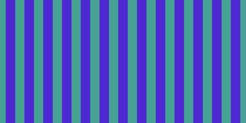 #4e28d2, #46a393 vertical lines, thirty pixels wide, thirty-one pixels apart