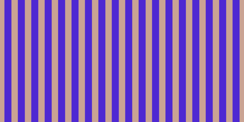 #4e28d2, #caa393 vertical lines, twenty-one pixels wide, twenty-three pixels apart