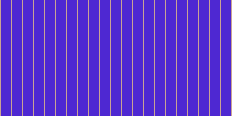 #4e28d2, #caa393 vertical lines, two pixels wide, thirty-six pixels apart