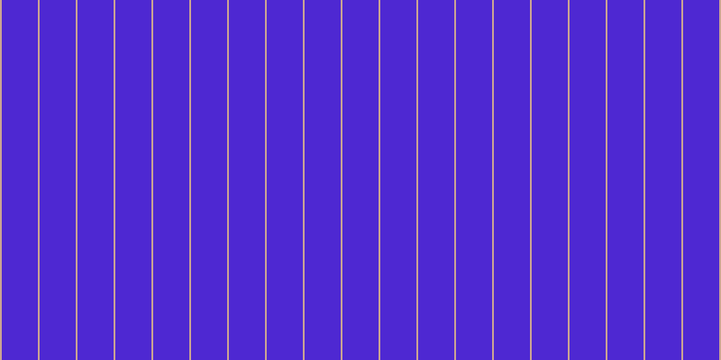 #4e28d2, #caa393 vertical lines, two pixels wide, forty pixels apart