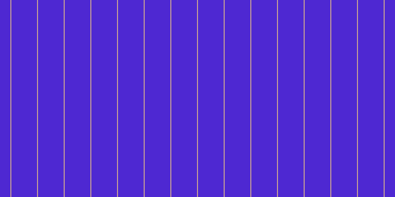 #4e28d2, #caa393 vertical lines, two pixels wide, fifty-two pixels apart