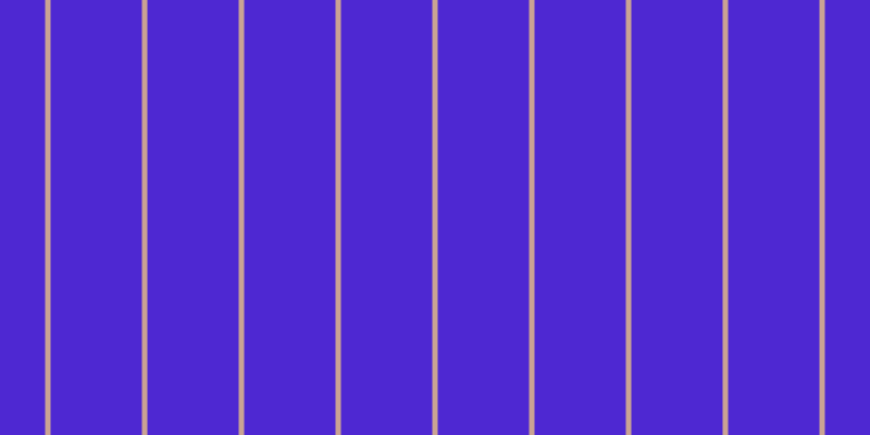 #4e28d2, #caa393 vertical lines, five pixels wide, eighty-four pixels apart