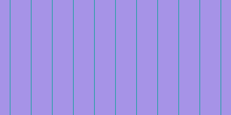 #4e28d2 (50%), #04a393 vertical lines, two pixels wide, seventy-one pixels apart