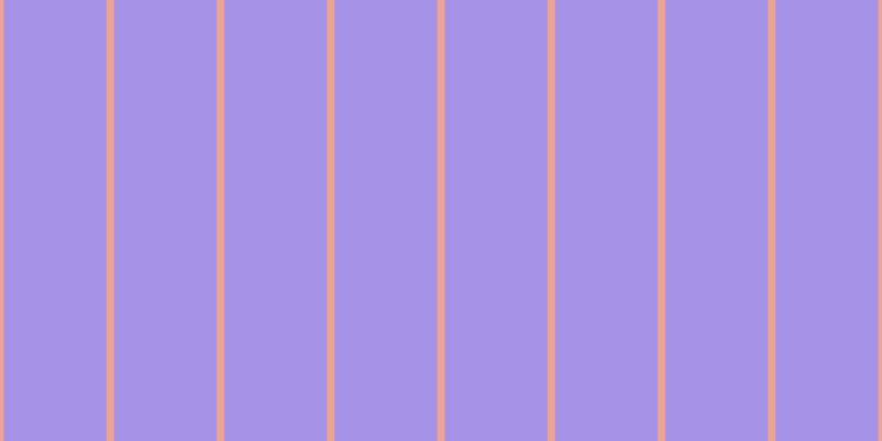 #4e28d2 (50%), #eba393 vertical lines, seven pixels wide, ninety-three pixels apart