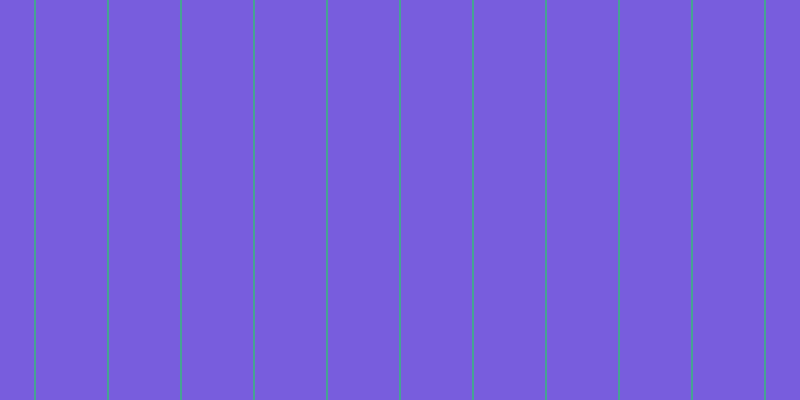 #4e28d2 (75%), #46a393 vertical lines, two pixels wide, seventy-one pixels apart