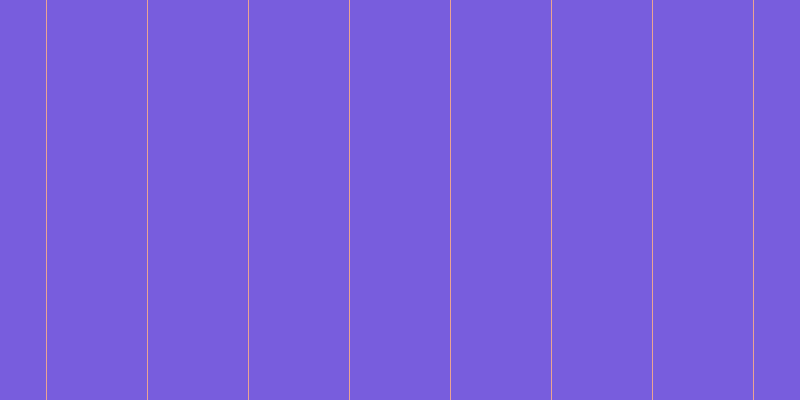 #4e28d2 (75%), #eba393 vertical lines, one pixels wide, one hundred pixels apart