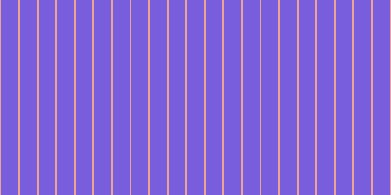 #4e28d2 (75%), #eba393 vertical lines, four pixels wide, thirty-four pixels apart