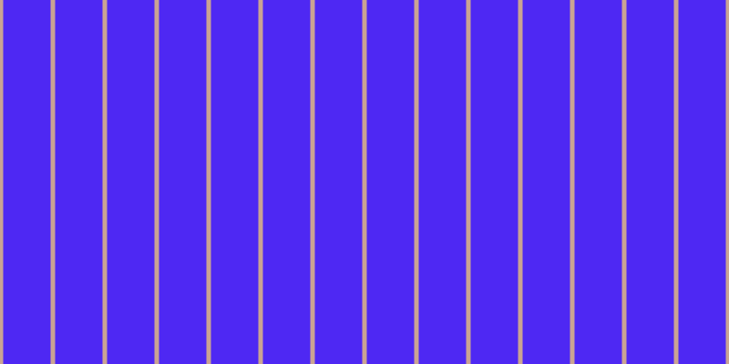 #4e28f3, #caa393 vertical lines, five pixels wide, fifty-two pixels apart