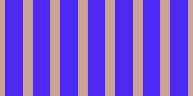 #4e28f3, #caa393 vertical lines, forty-one pixels wide, seventy-three pixels apart