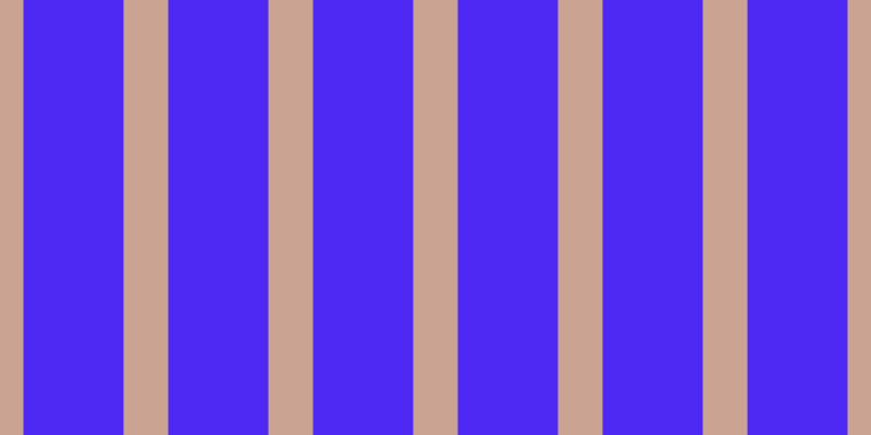 #4e28f3, #caa393 vertical lines, forty-one pixels wide, ninety-two pixels apart