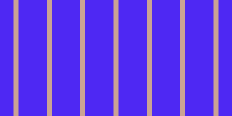 #4e28f3, #caa393 vertical lines, seventeen pixels wide, ninety-eight pixels apart
