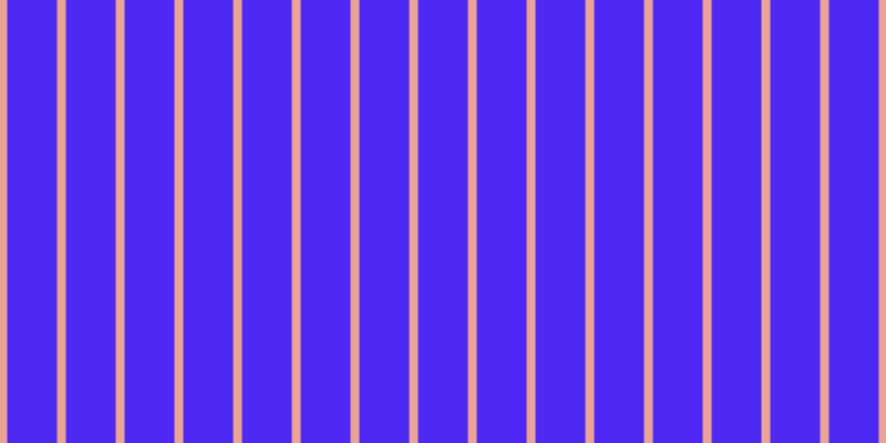 #4e28f3, #eba393 vertical lines, eight pixels wide, forty-five pixels apart