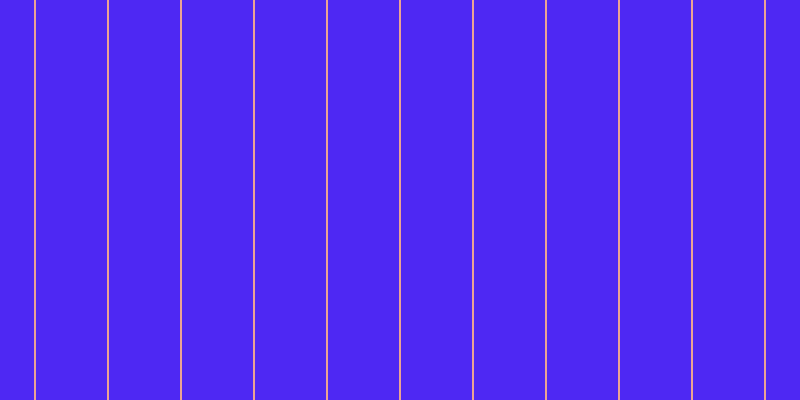 #4e28f3, #eba393 vertical lines, two pixels wide, seventy-one pixels apart