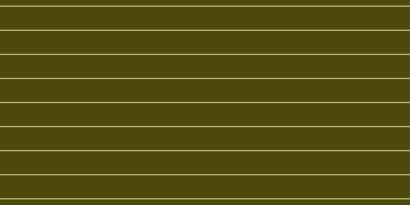 #4e490c, #dbd393 horizontal lines, two pixels wide, forty-five pixels apart