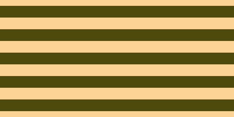 #4e490c, #fcd393 horizontal lines, forty pixels wide, forty pixels apart